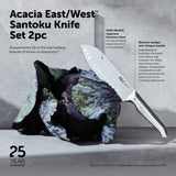 Furi East West Santoku Set 2 Piece | Minimax