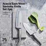 Furi East West Santoku Set 2 Piece | Minimax
