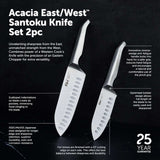 Furi East West Santoku Set 2 Piece | Minimax