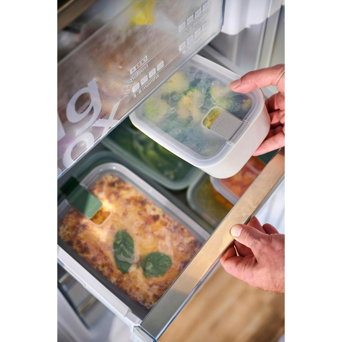 Mepal  Storage Box Easyclip Set of 3 (2x450ml + 1000ml) - Nordic White