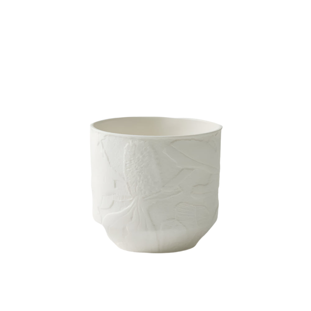 Pilbeam Living Banksia Planter Pot White Small 10x10cm | Minimax
