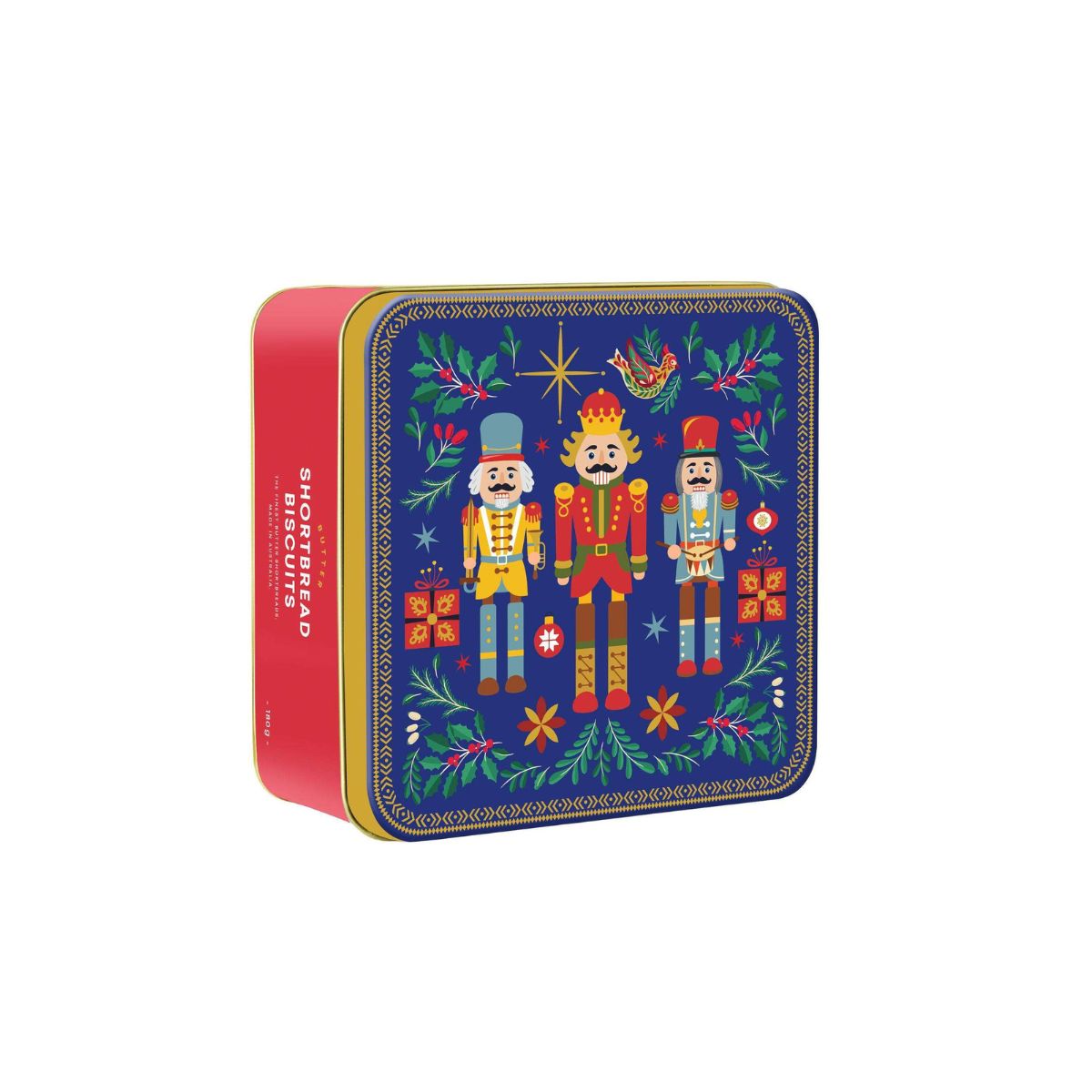 Valley Produce Co. Nutcracker Blue Shortbread Tin 180g