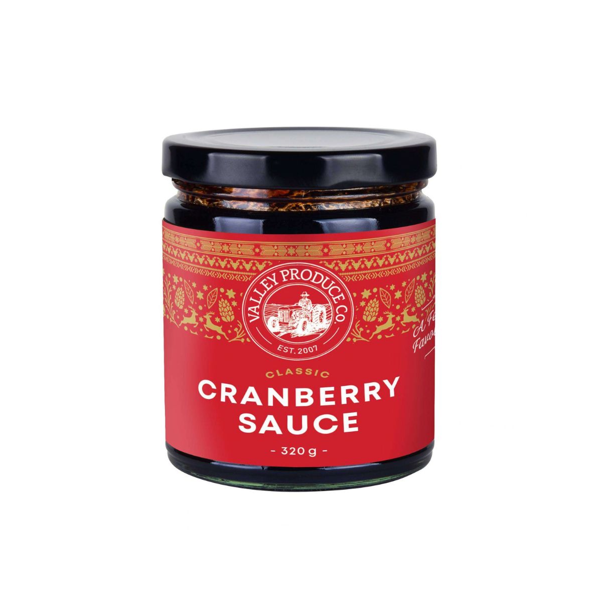Valley Produce Co. Luxury Festive Cranberry Sauce 320g