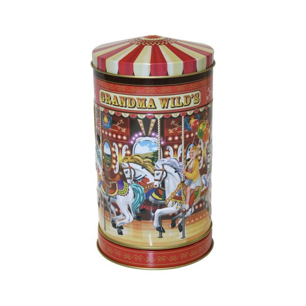 Grandma Wild's Carousel Musical Biscuit Tin 150g | Minimax