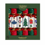 Mistletoe & Merry Luxury Nutcracker  Cracker 35cm (Set of 6) | Minimax