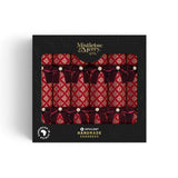 Mistletoe & Merry Opulent Red Crackers 35cm Set of 6