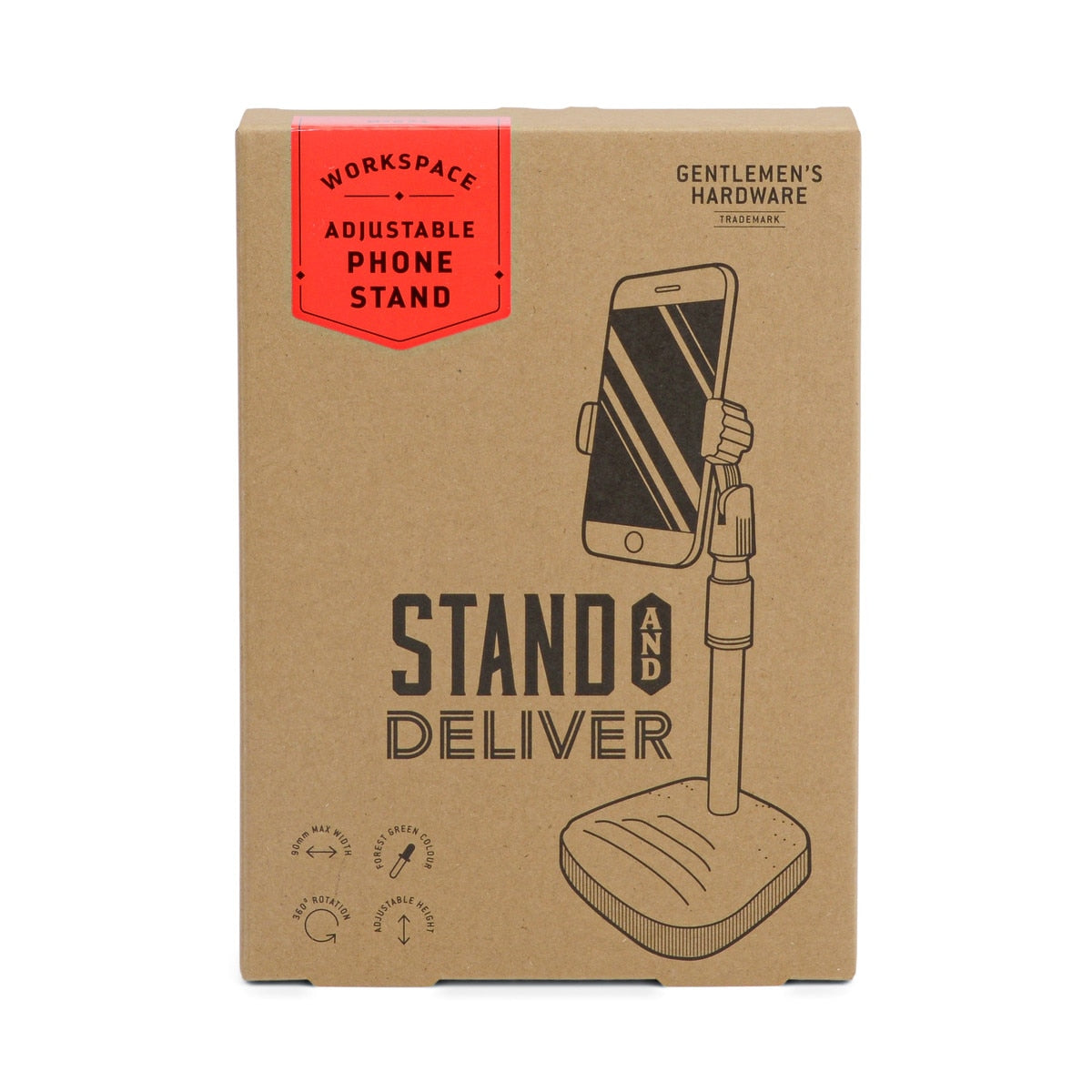 Gentlemen's Hardware Stand and Deliver Phone Tripod | Minimax