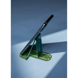 Gentlemen's Hardware Pocket Phone Stand | Minimax - with a phone and blue background