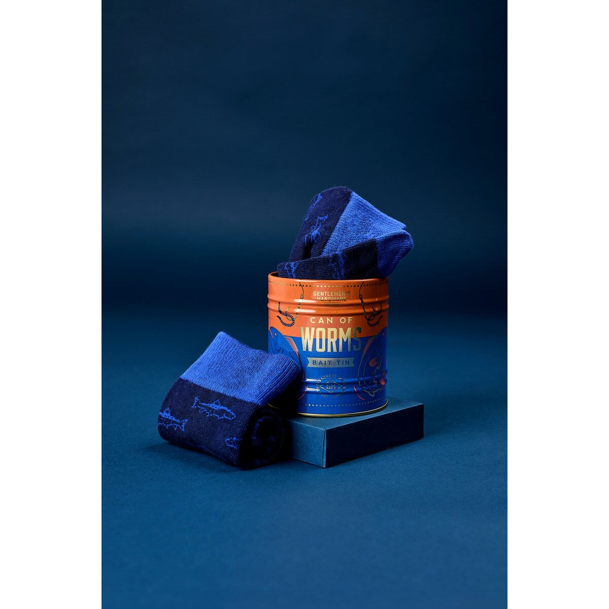 Gentlemen's Hardware Can of Worms Tin Socks