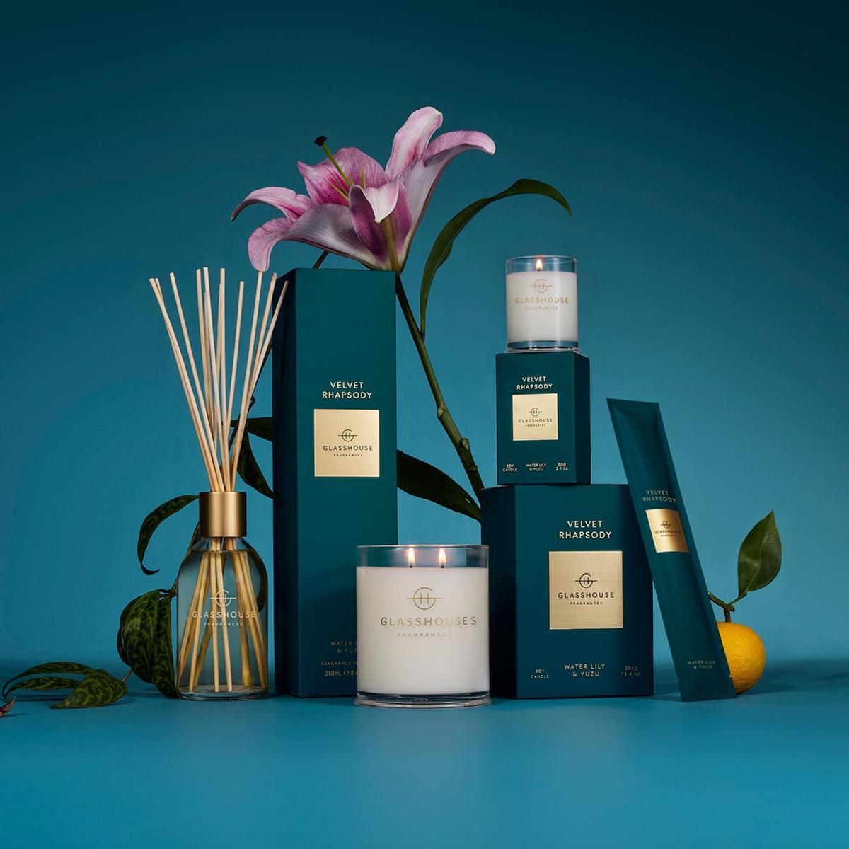 Glasshouse Fragrances Velvet Rhapsody Scent Scene Stems