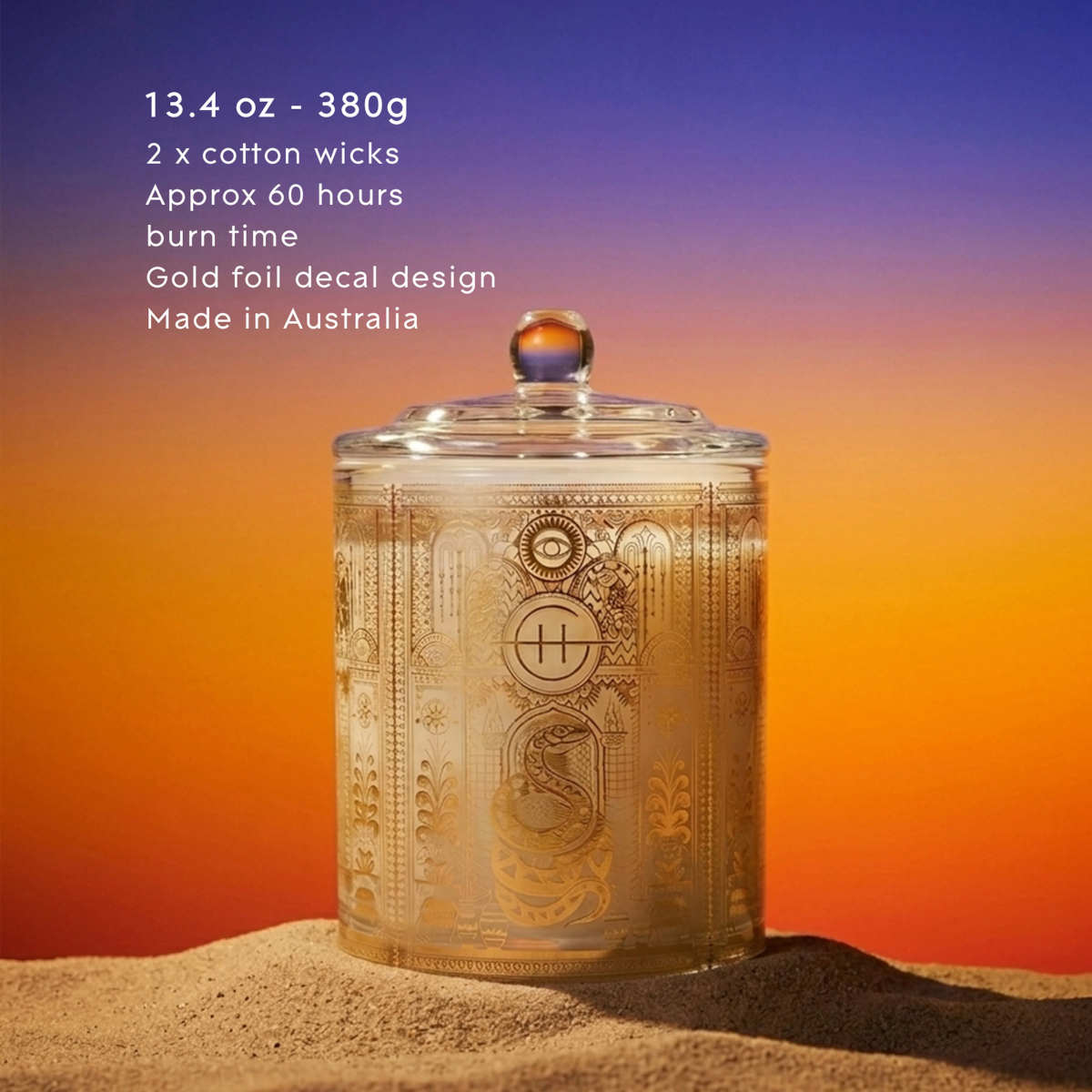 Glasshouse Fragrances Dusk At The Kasbah 380g | Minimax