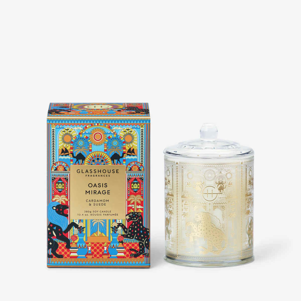 Glasshouse Fragrances Oasis Mirage Candle 380g | Minimax