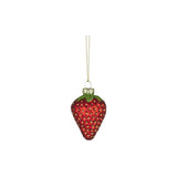 Gala Strawberry Ornament Red 6.5cm | Minimax