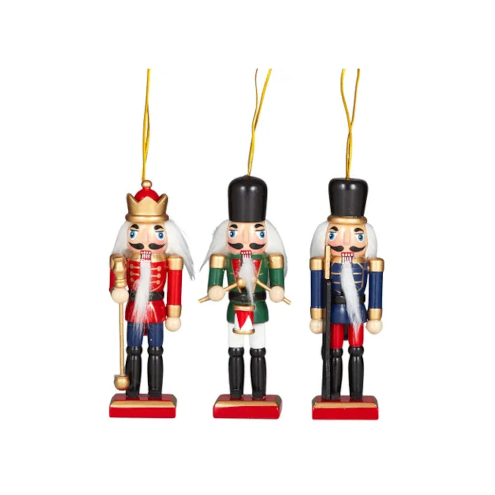 Gala Traditional Nutcracker Ornament Assorted 13cm | Minimax