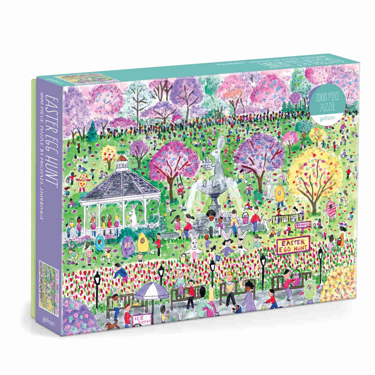 Galison Michael Storrings Easter Egg Hunt 1000 Piece | Minimax