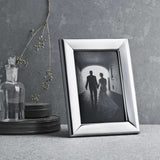 Georg Jensen Mirror Modern stainless steel picture frame 10 x 15cm sleek polished photo frame