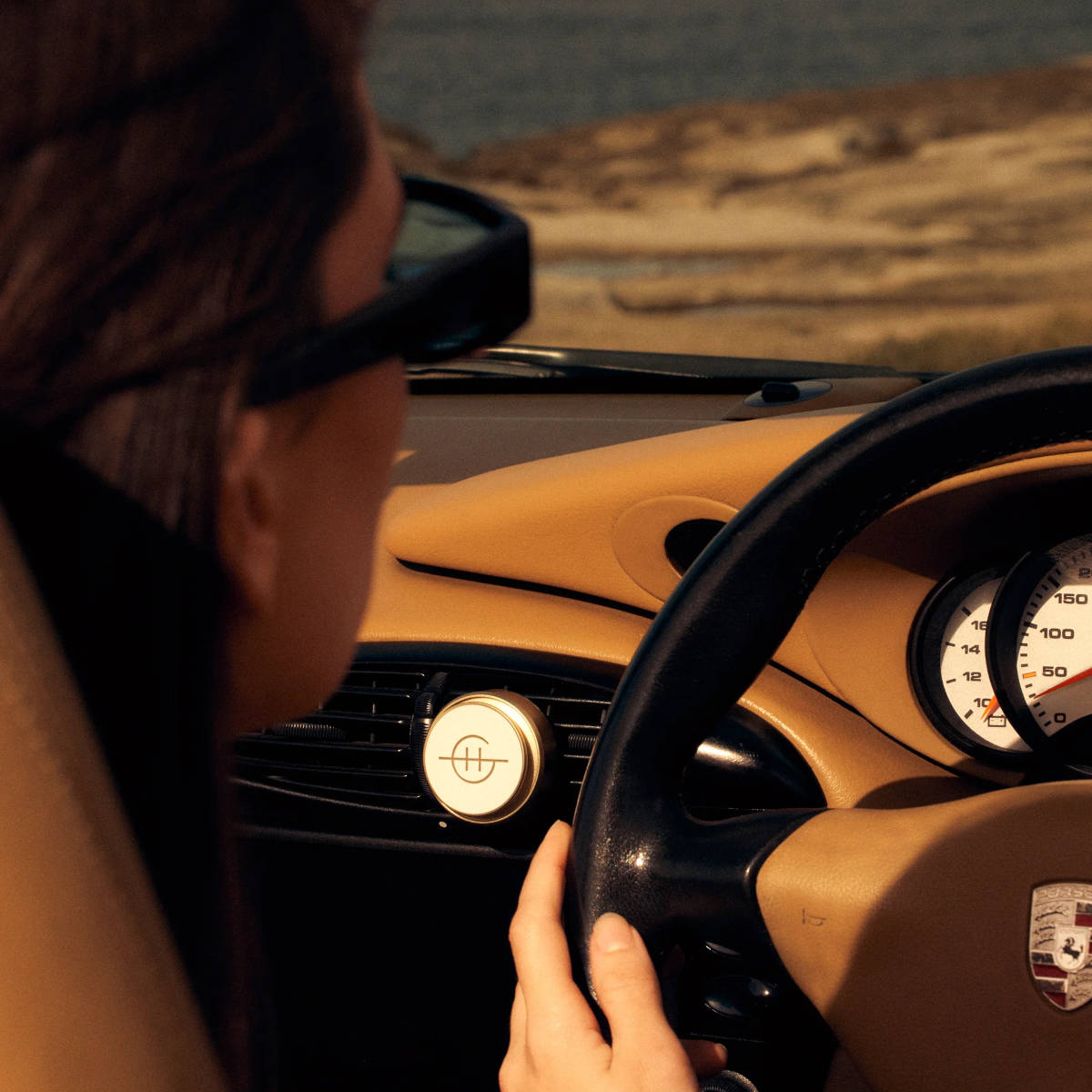 Glasshouse Fragrances A Tahaa Affair Car Diffuser Gold | Minimax