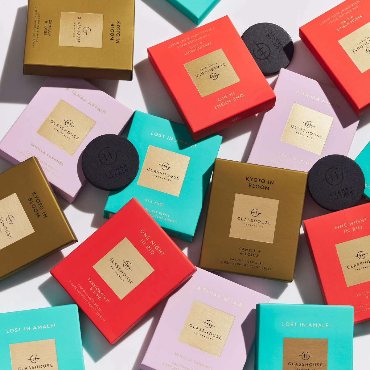 Glasshouse Fragrances A Tahaa Affair Replacement Scent Disks | Minimax