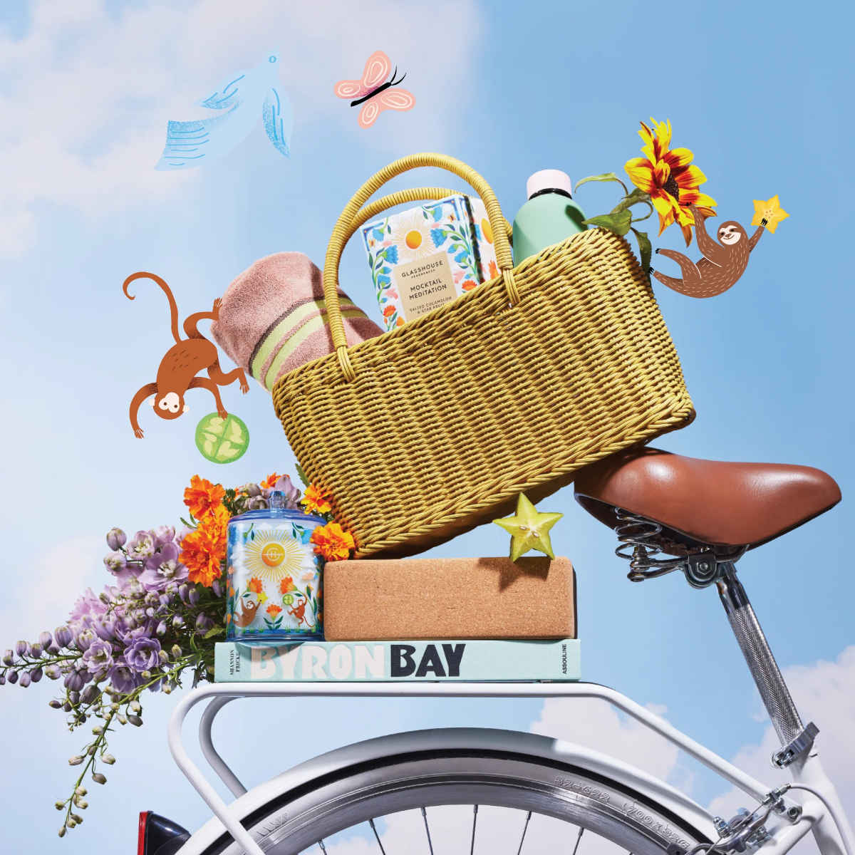 Glasshouse Fragrances Limited Edition Mocktail Meditation Candle 380g | Minimax