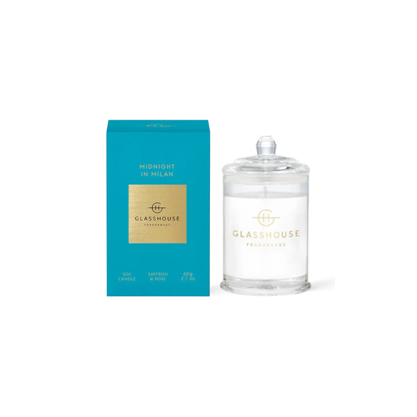 Glasshouse Fragrances Midnight in Milan Candle 60g | Minimax