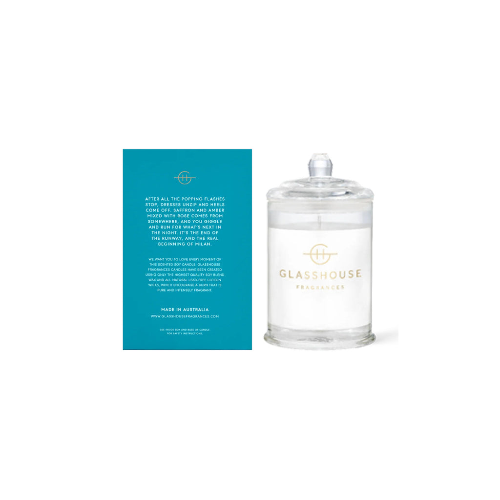 Glasshouse Fragrances Midnight in Milan Candle 60g | Minimax