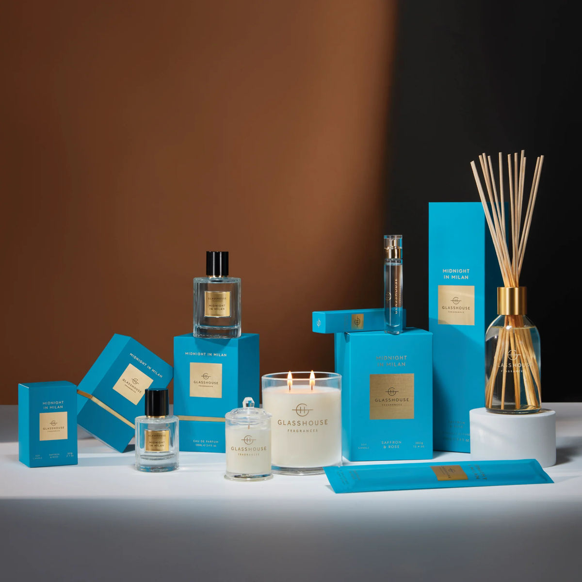 Glasshouse Fragrances Midnight in Milan Candle 60g | Minimax