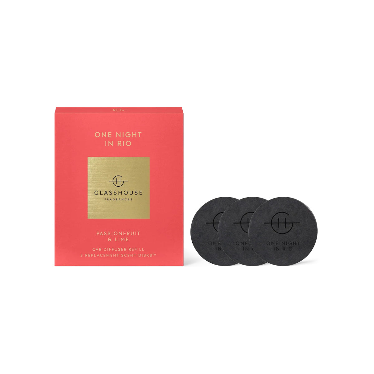 Glasshouse Fragrances One Night in Rio Replacement Scent Disks | Minimax