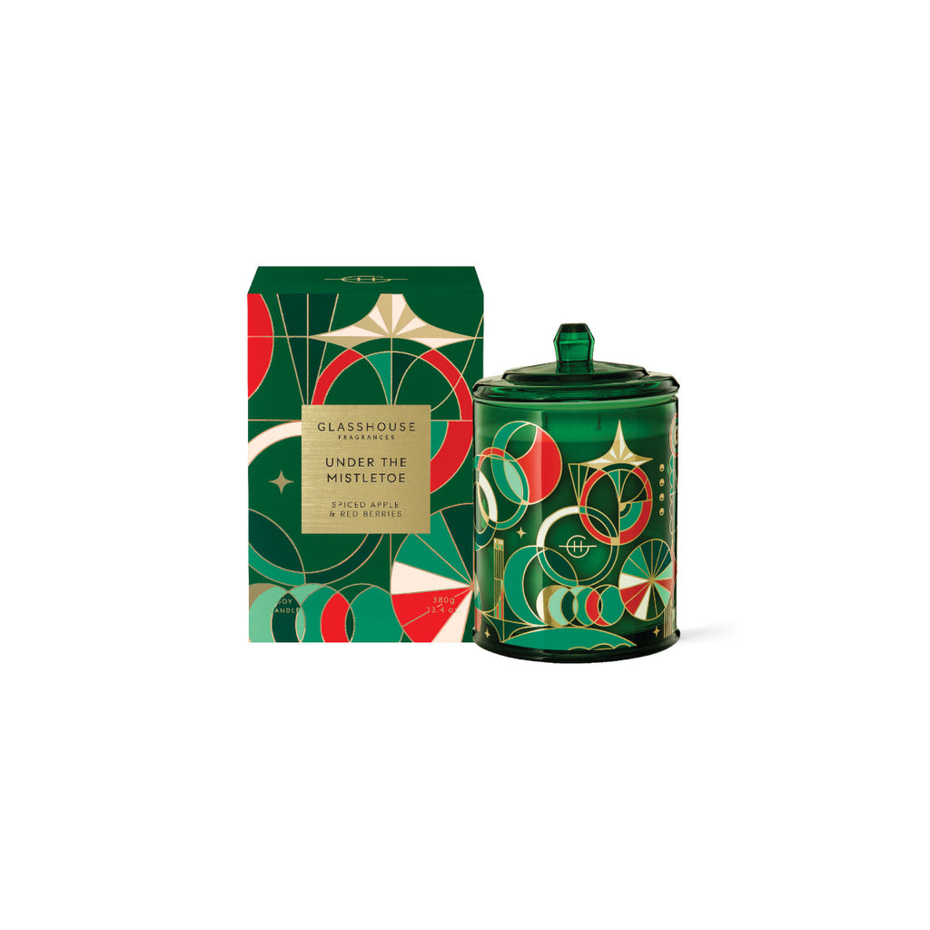 Glasshouse Fragrances Under the Mistletoe Candle 380g Minimax