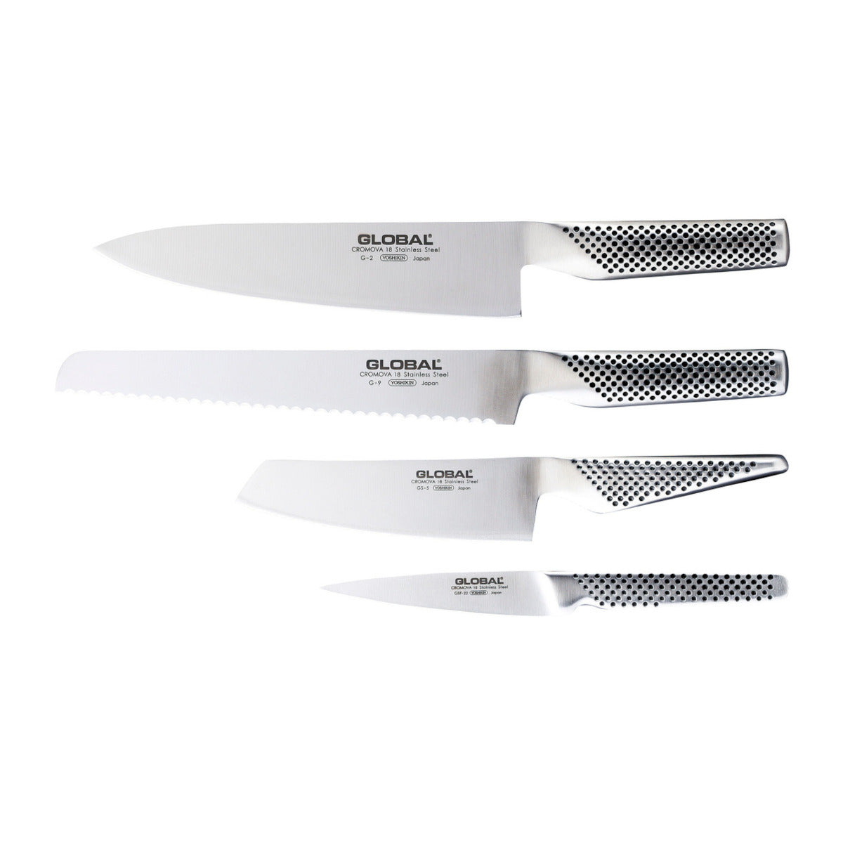 Global Nagoya Knife Block 5 Piece | Minimax