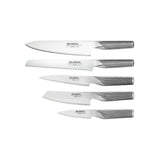 Global UKU Knife Block Walnut 6 Piece | Minimax