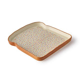 Goldy Gifts Fairy Bread Ceramic Plate 16x16cm | Minimax