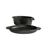 4.5L Antique Black Satin Enamel Old Dutch