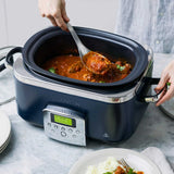 Greenpan Elite Slowcooker Oxford Blue 6L | Minimax