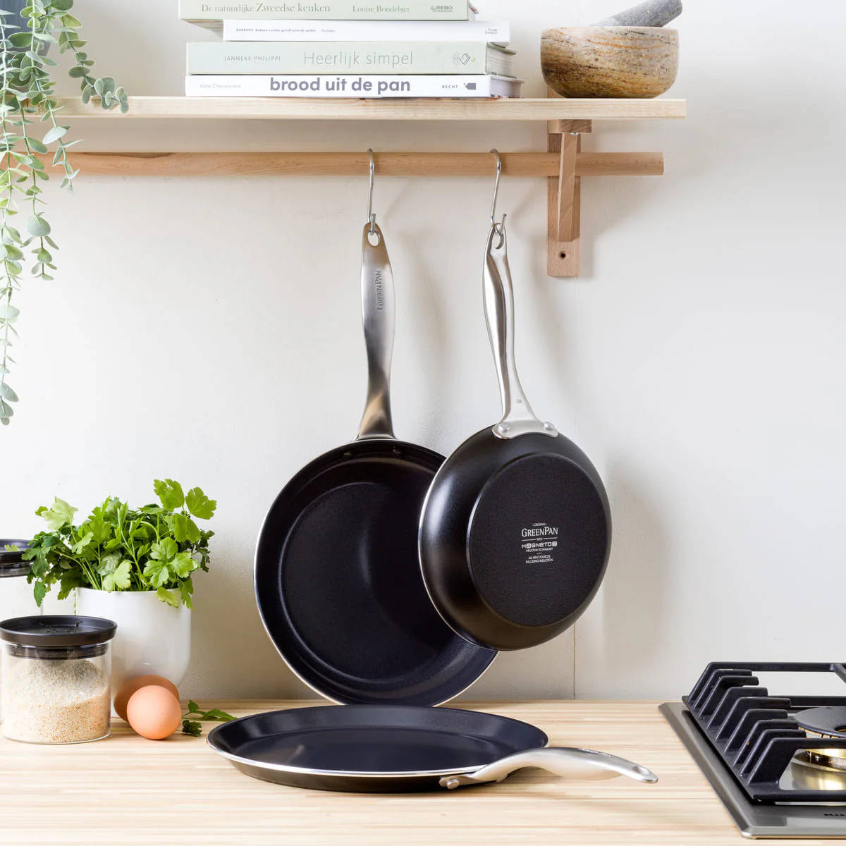 Greenpan Royal Pancake Pan Black 28cm | Minimax