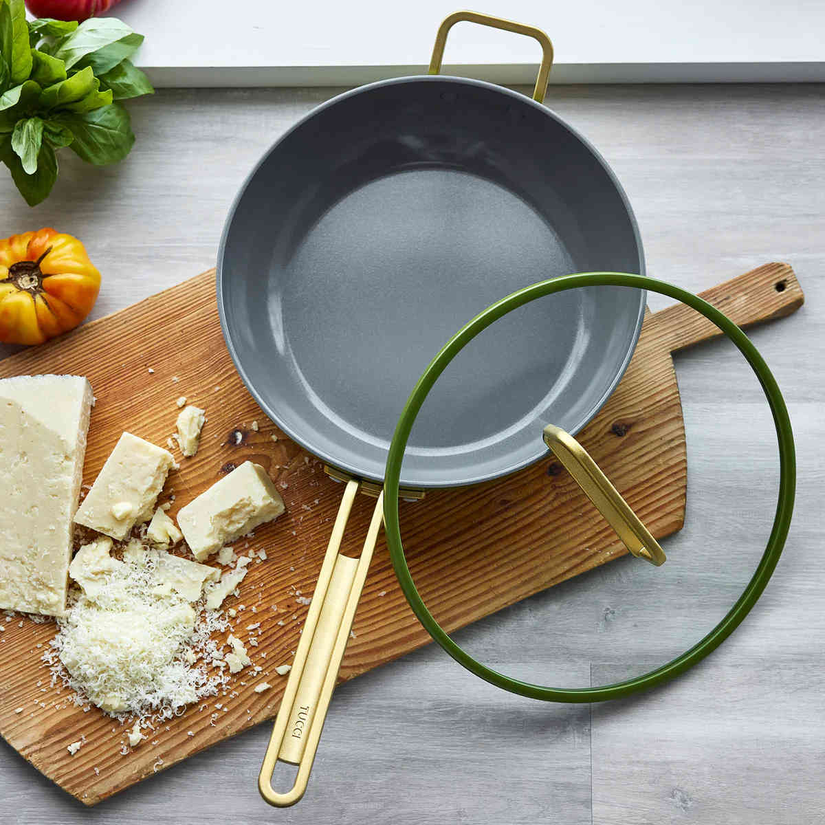 Greenpan Stanley Tucci Pan Junior Green 29cm | Minimax