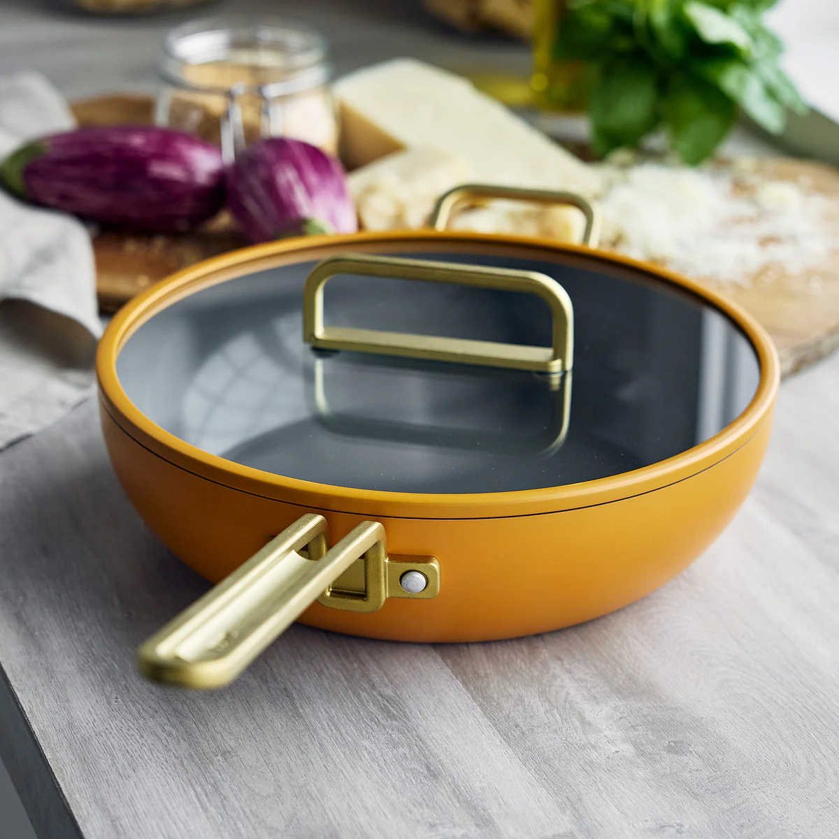 Greenpan Stanley Tucci Pan Junior Yellow 29cm