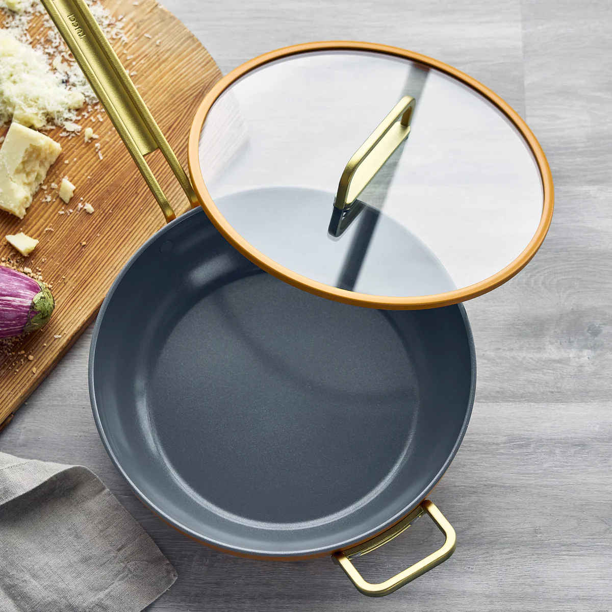 Greenpan Stanley Tucci Pan Junior Yellow 29cm