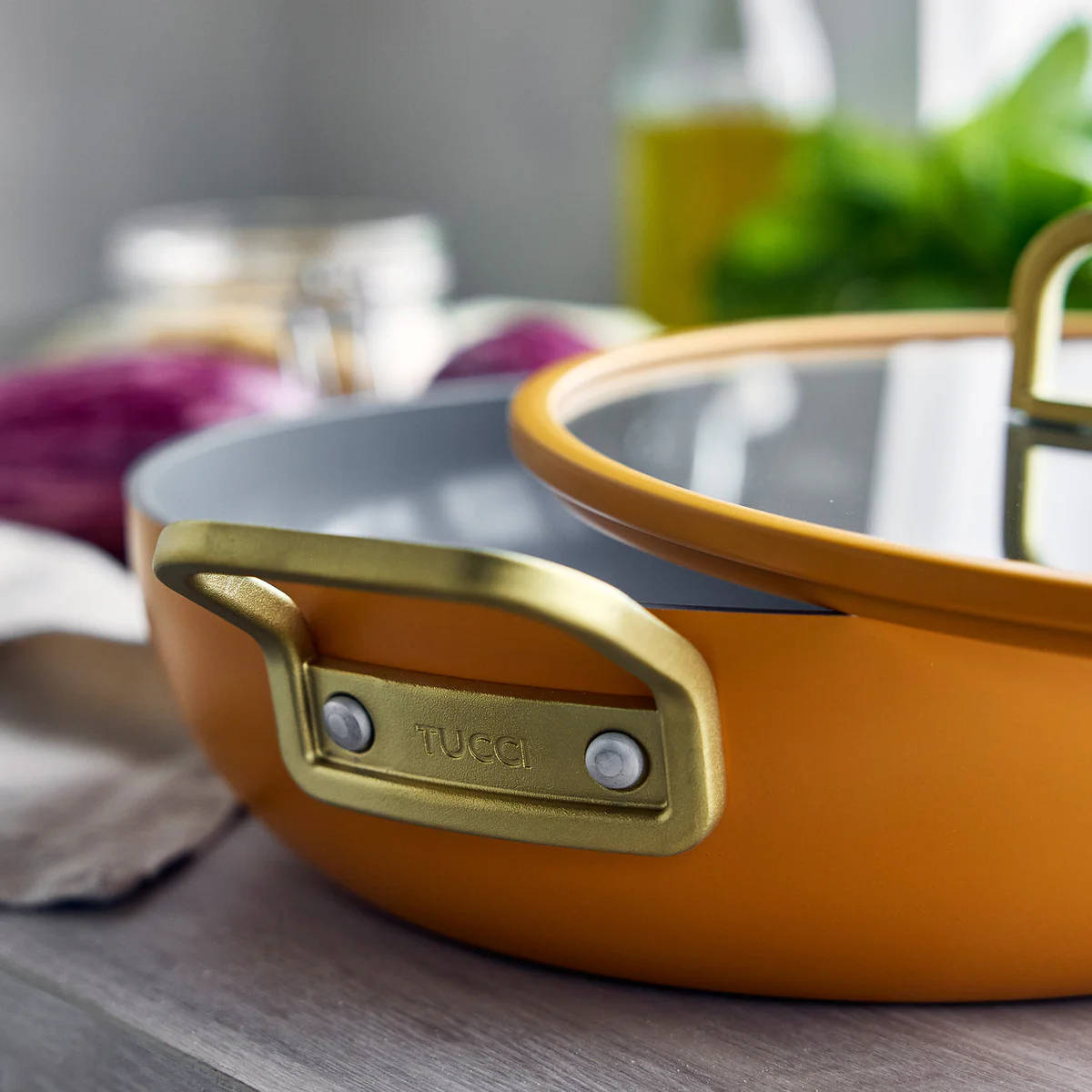 Greenpan Stanley Tucci Pan Junior Yellow 29cm