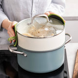 Greenpan Steamy Steamer Cream 24cm | Minimax