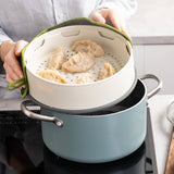 Greenpan Steamy Steamer Cream 24cm | Minimax