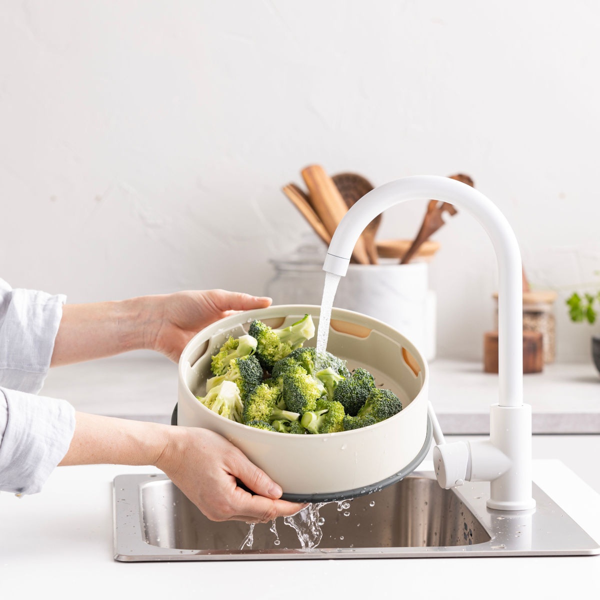 Greenpan Steamy Steamer Cream 24cm | Minimax