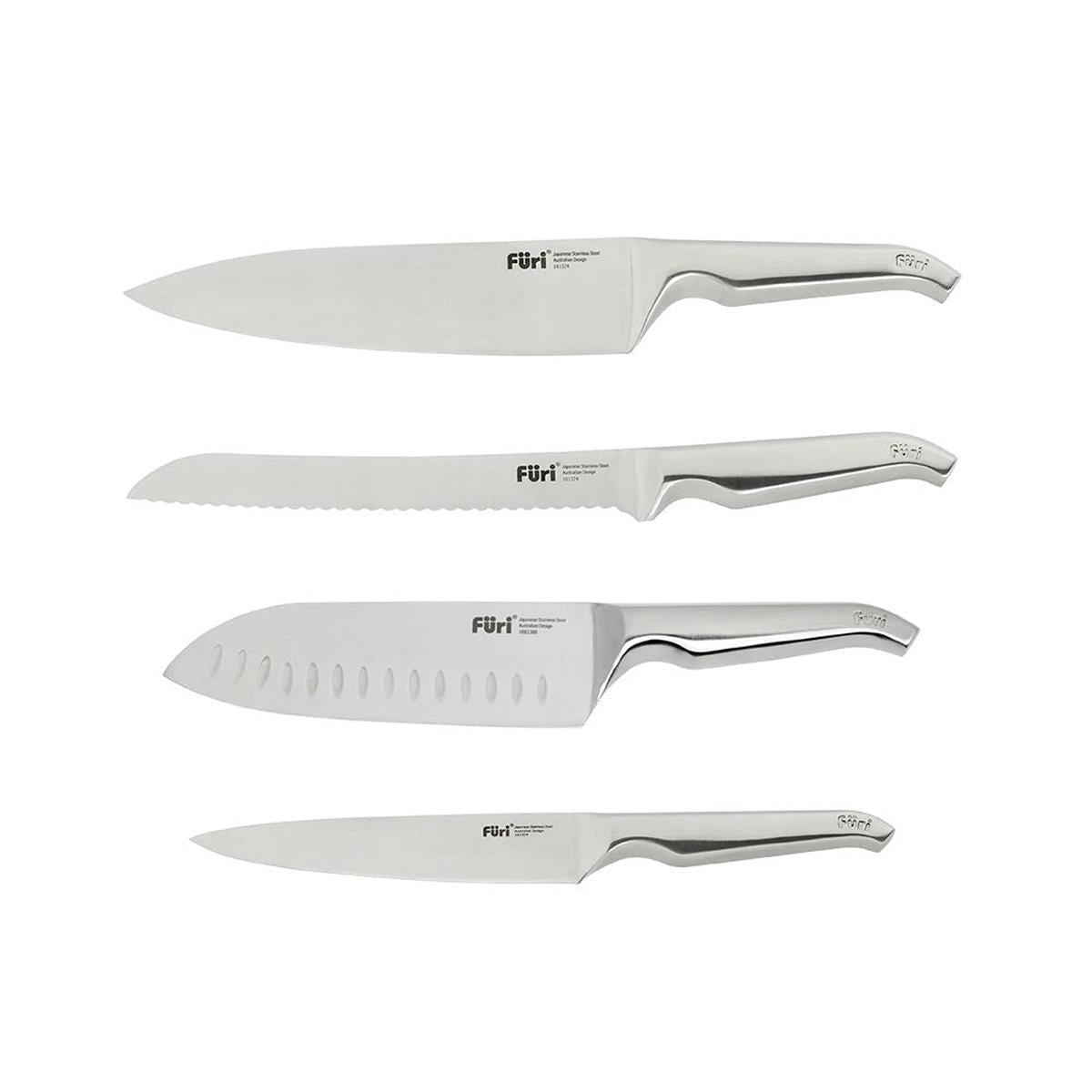 Furi Pro Capsule Knife Block Set 5 Piece