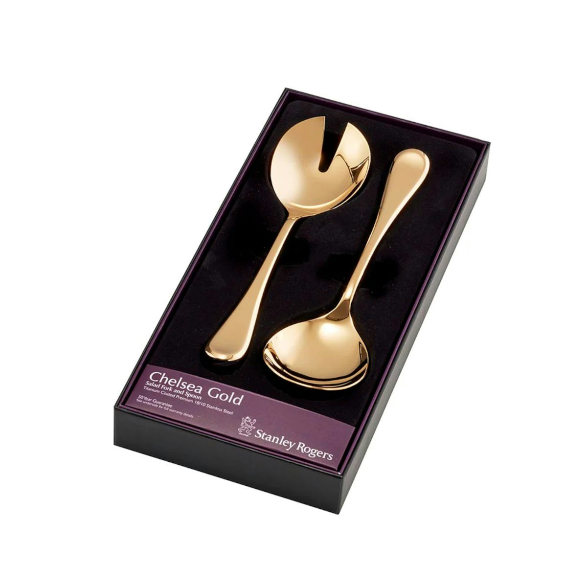 Stanley Rogers Chelsea Gold Salad Servers Set of 2