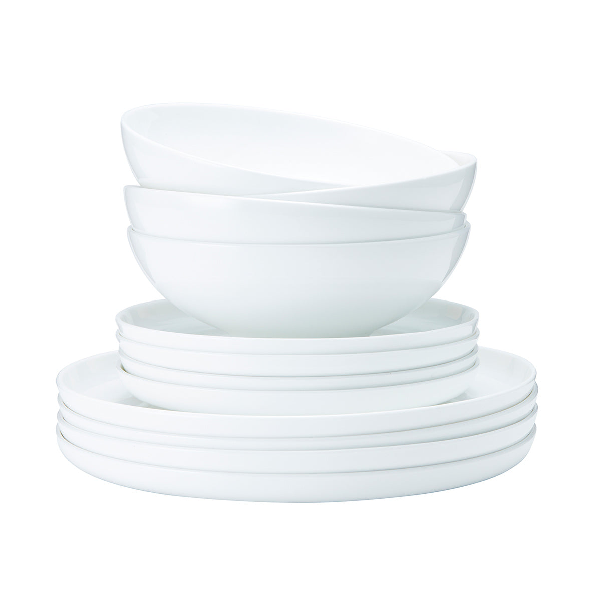 Maxwell & Williams Cashmere Mansion High Rim Dinner Set 12 Piece | Minimax