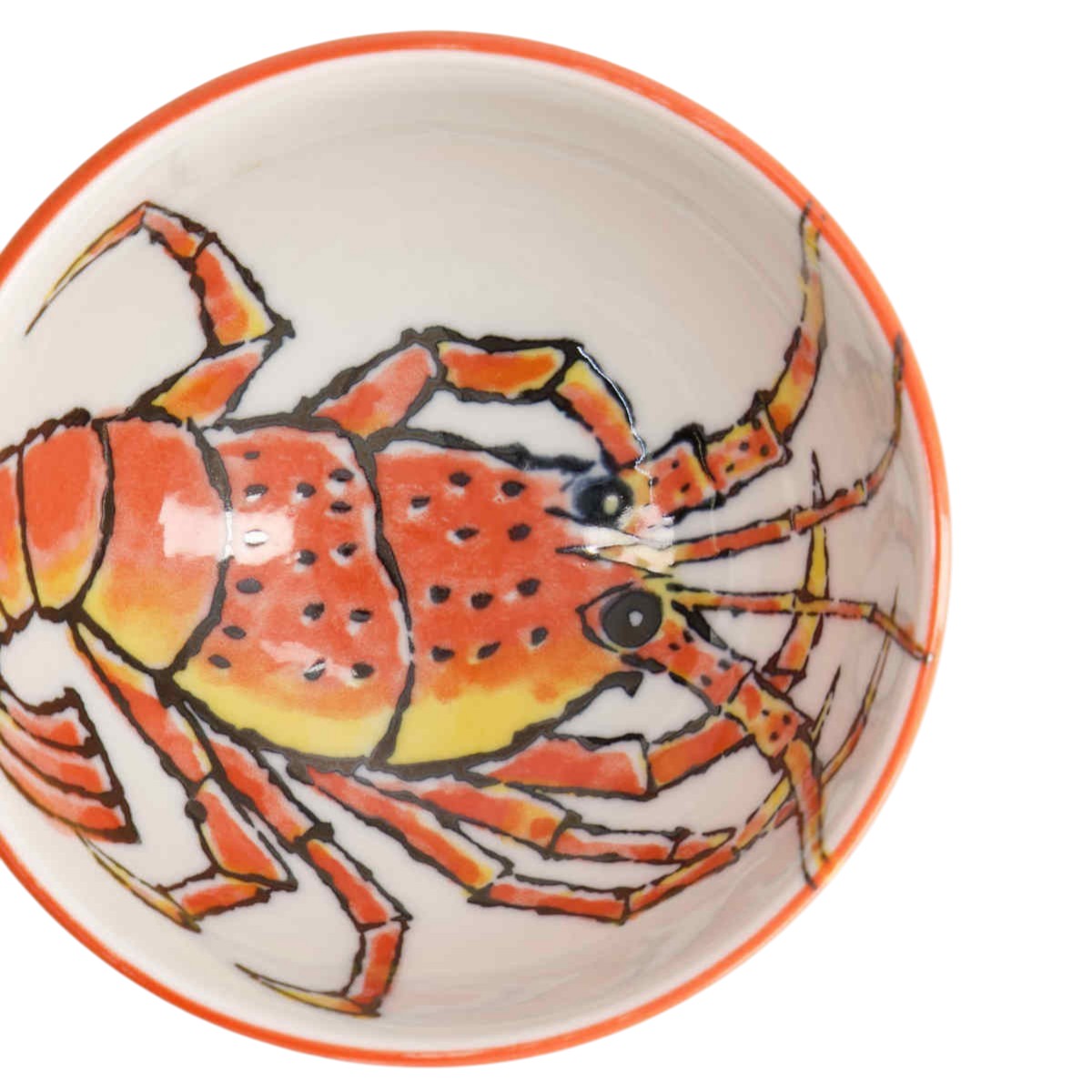 Tokyo Design Seafood Rice Bowl Lobster Red 11x6cm