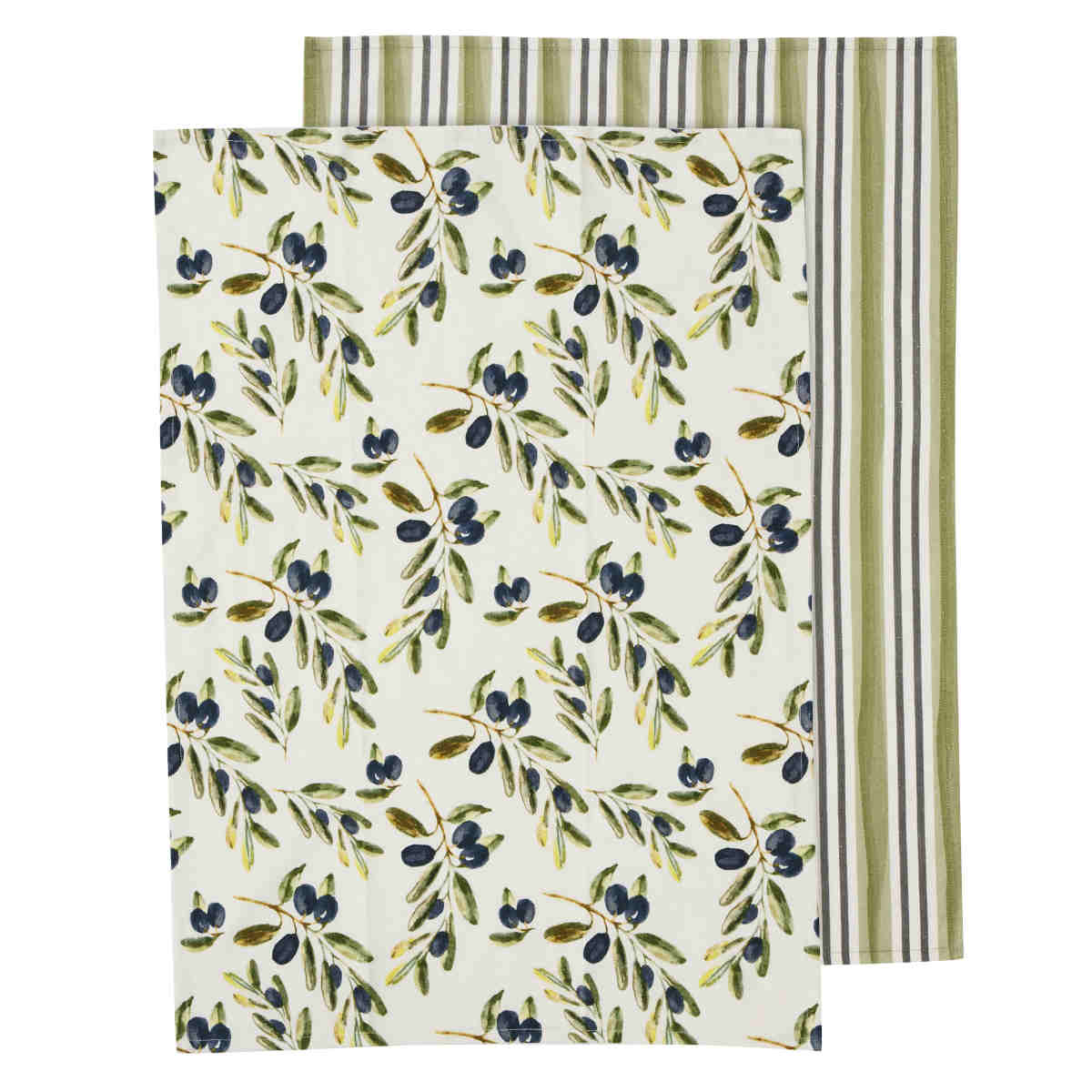 Oliva Cotton Tea Towels Set of 2 | Minimax