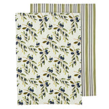 Oliva Cotton Tea Towels Set of 2 | Minimax