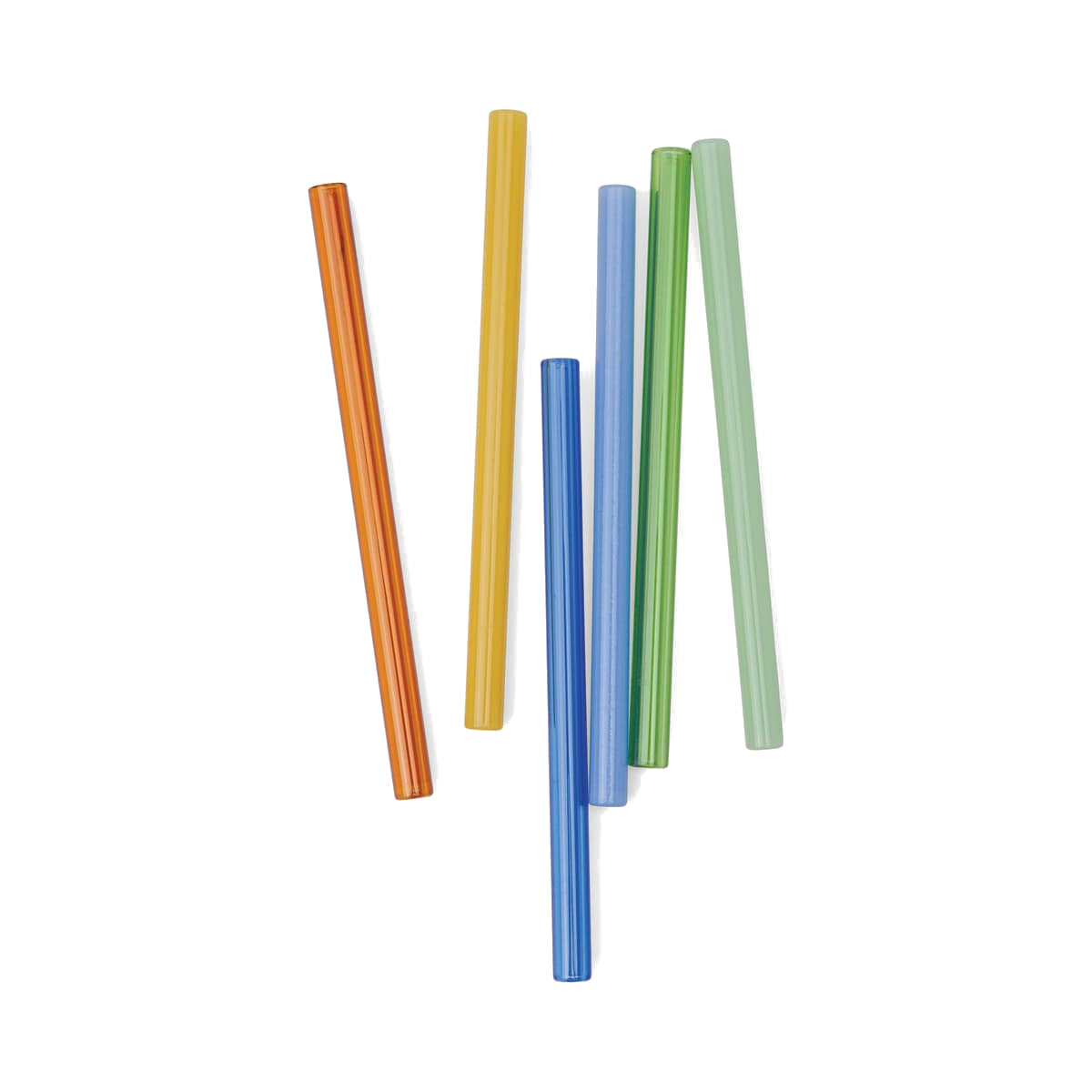 Here's How The Whistler Colored Glass Straws (Set of 6) |Minimax