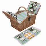 Saltwater Malo 4 Person Picnic Basket with Handle