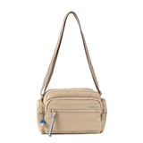 Hedgren Inner City Emily Multi Pocket Crossbody Bag Creased Safari Beige | Minimax